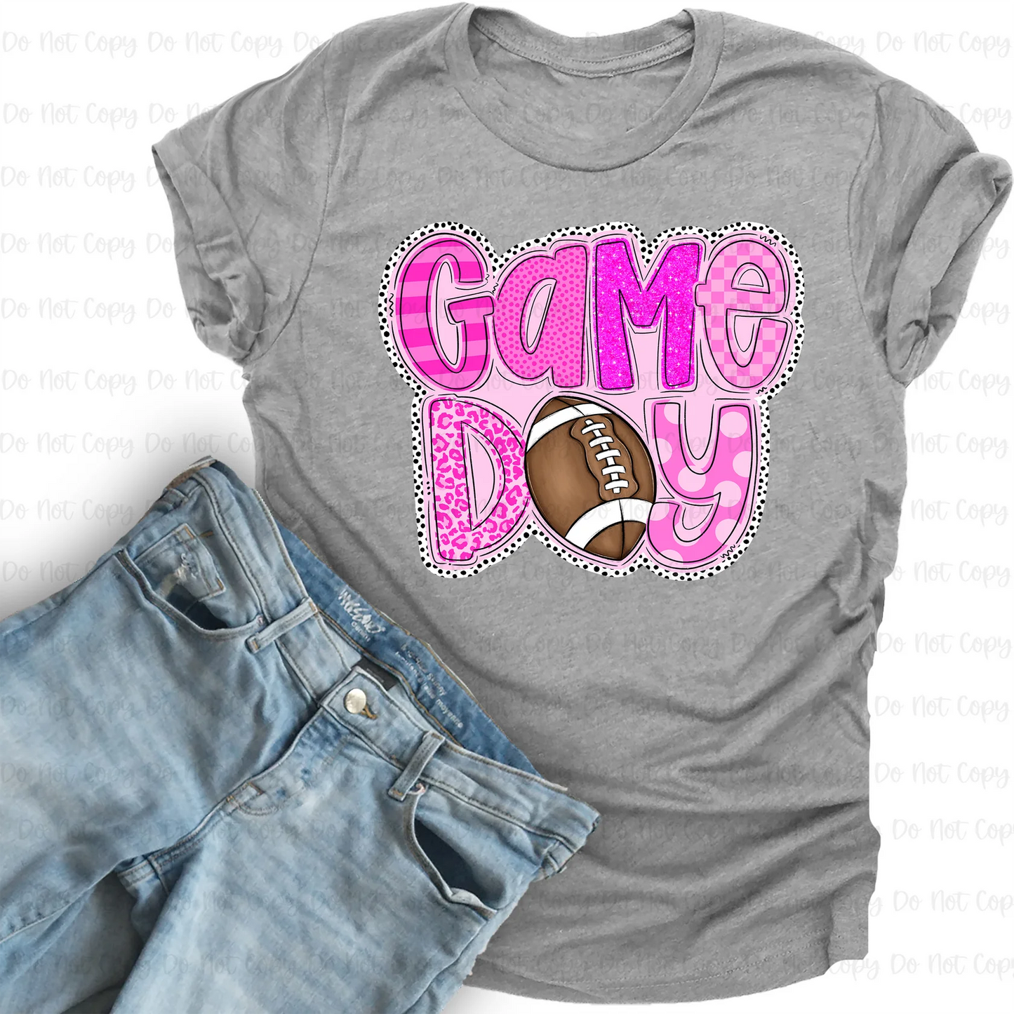 Game Day Pink with Dots-Ollie & Co.