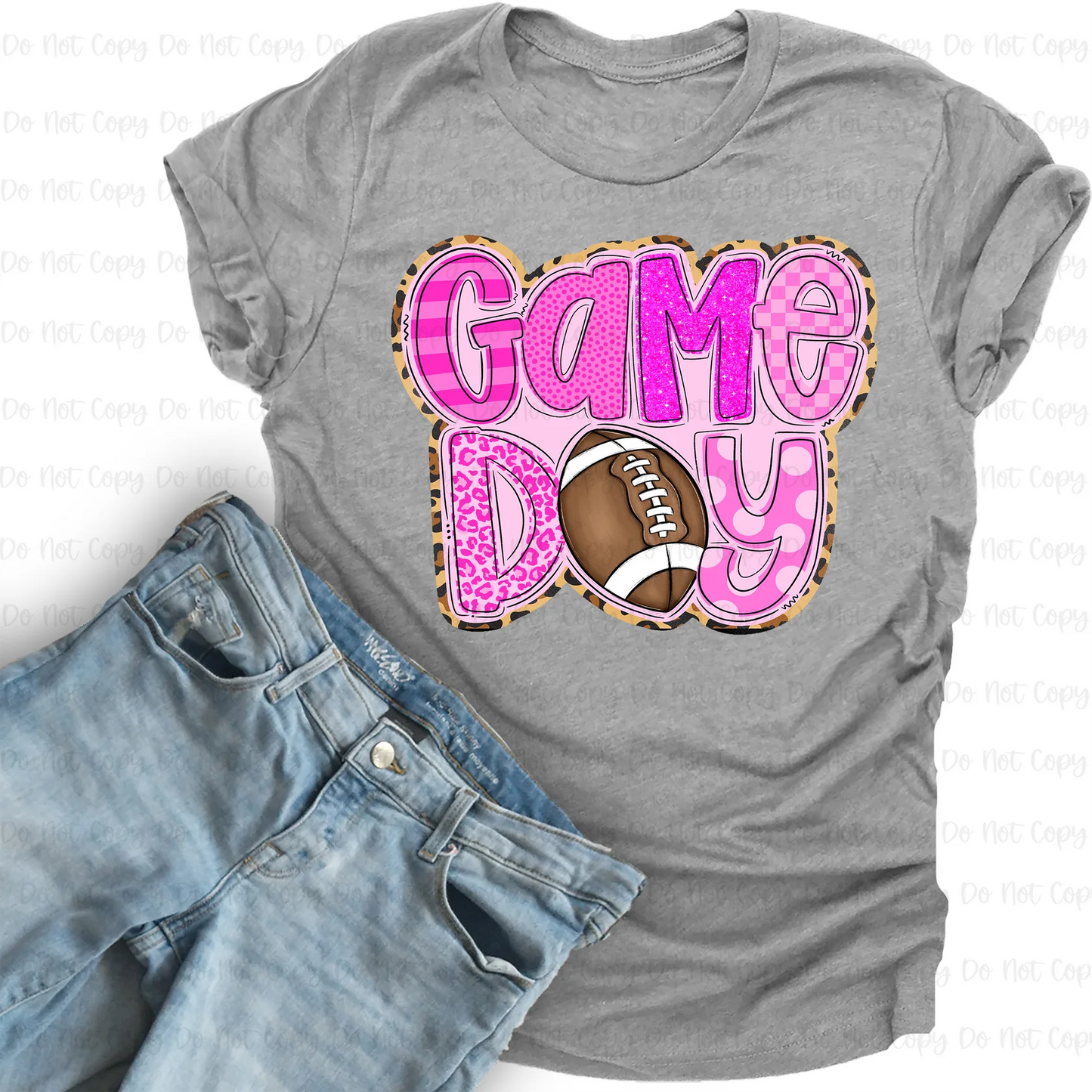 Game Day Pink with Leopard-Ollie & Co.