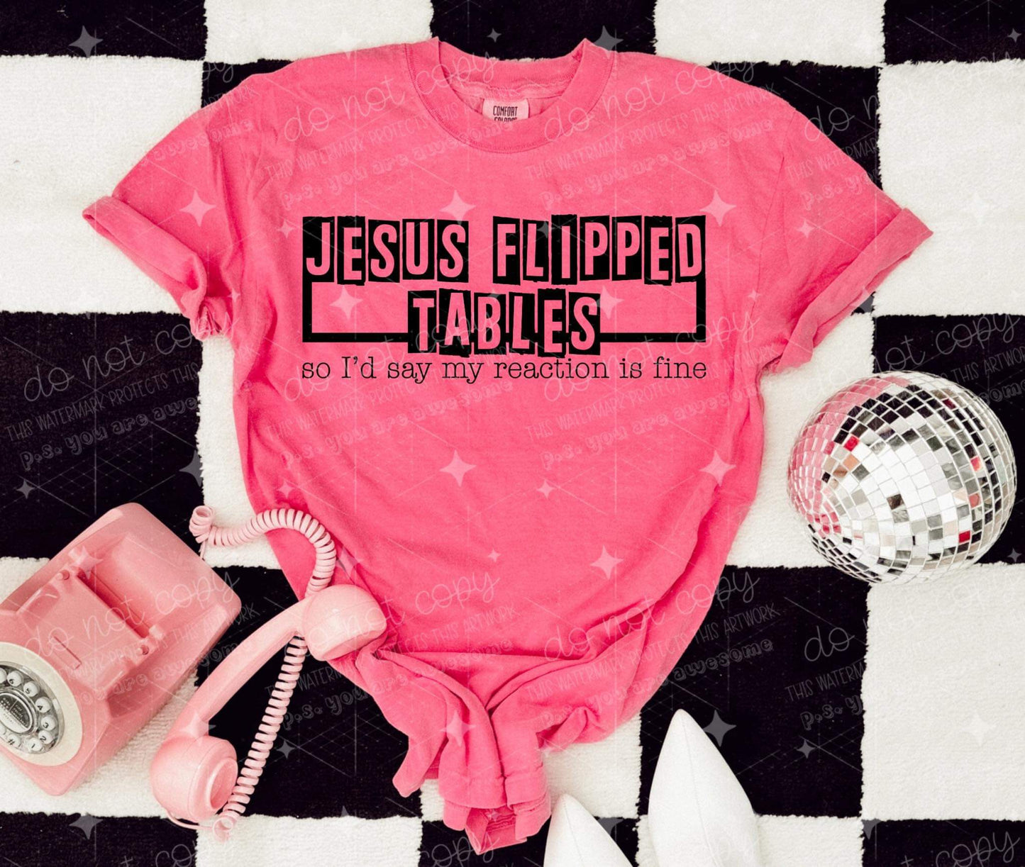 Jesus flipped tables-Ollie & Co.