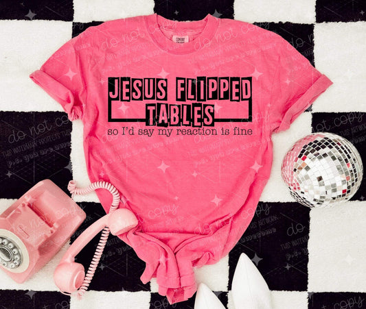 Jesus flipped tables-Ollie & Co.