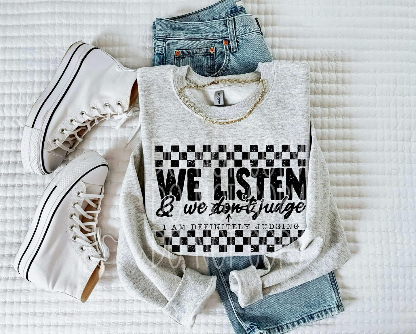 We listen and we judge-Ollie & Co.