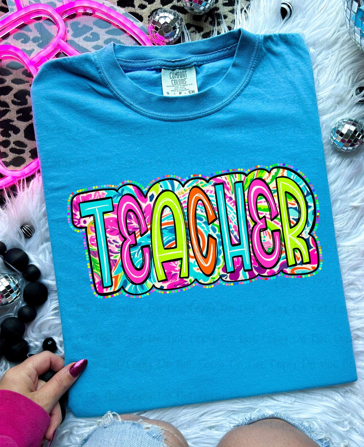 Teacher Bright Paisley-Ollie & Co.