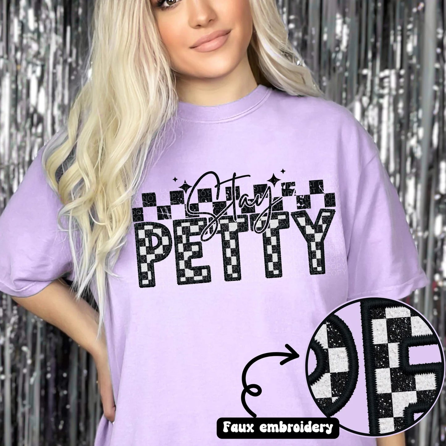 Stay Petty Checkers-Ollie & Co.