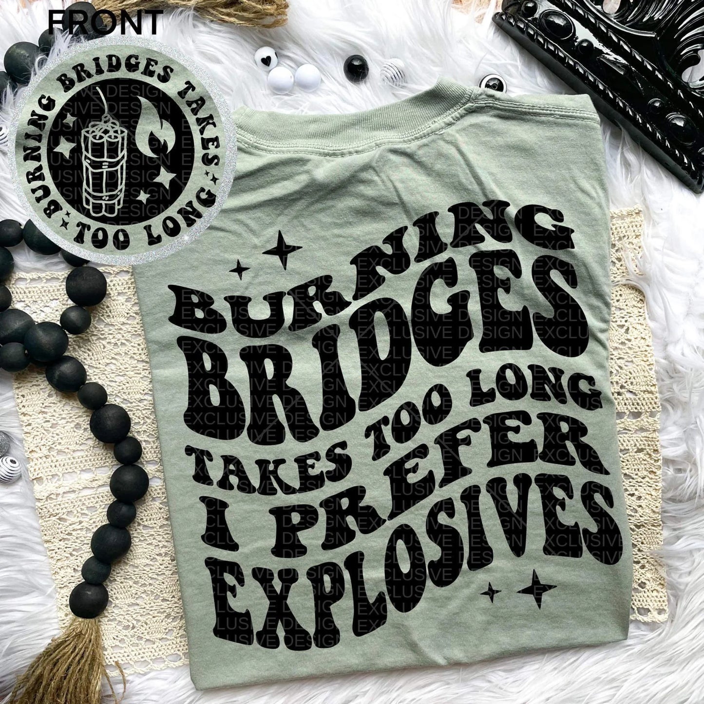 I prefer explosives *Ollie & Co. Exclusive*-Ollie & Co.