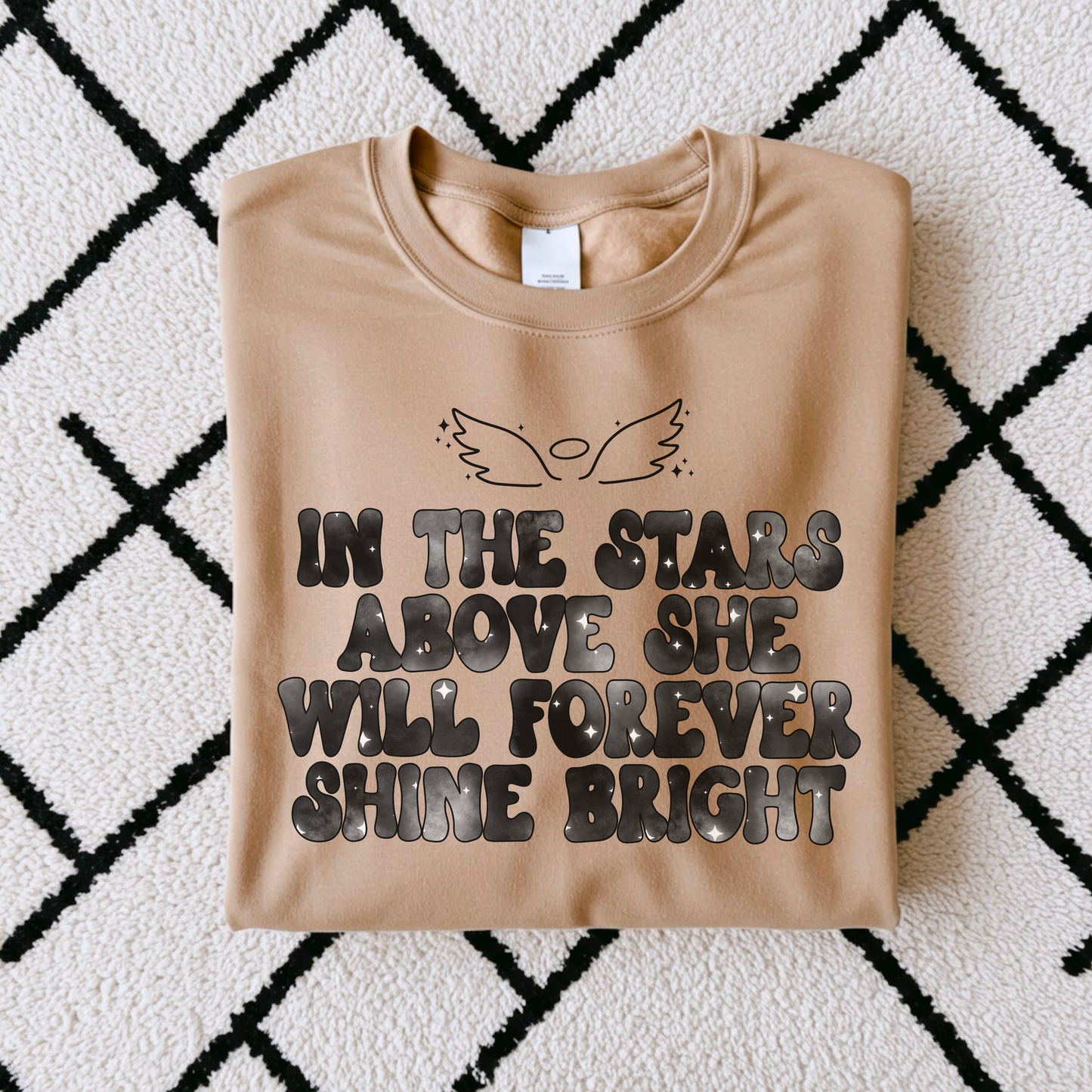 In The Stars Above She Will Forever Shine Bright - Ollie & Co Exclusive