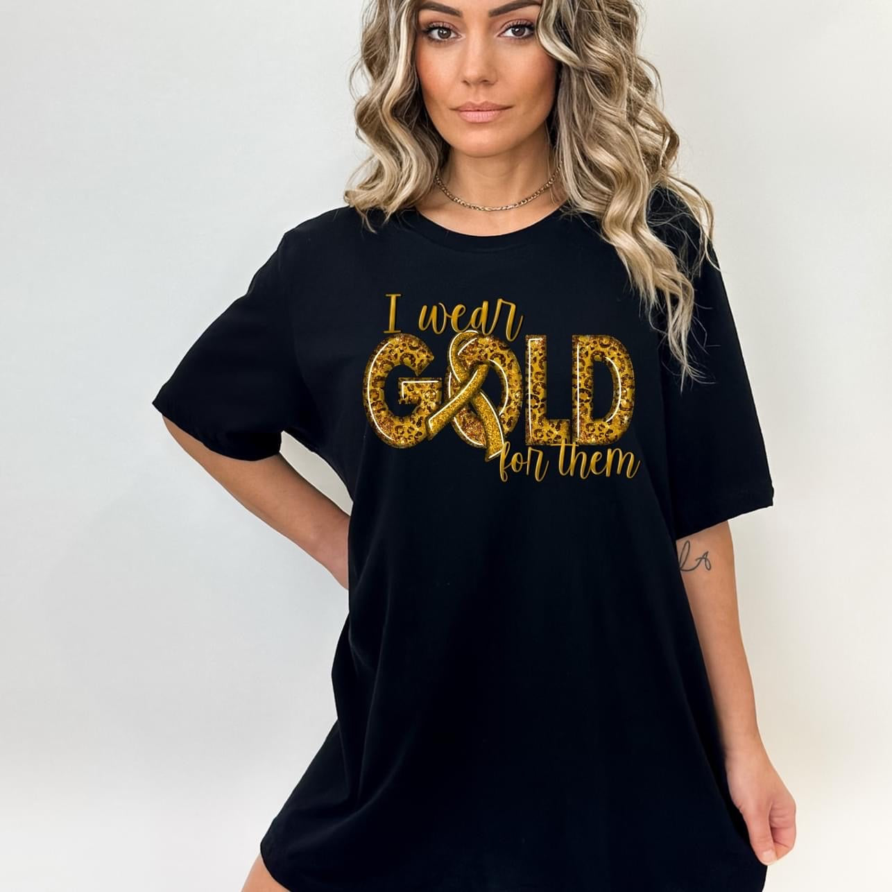 I wear Gold For *Ollie & Co. Exclusive*-Ollie & Co.