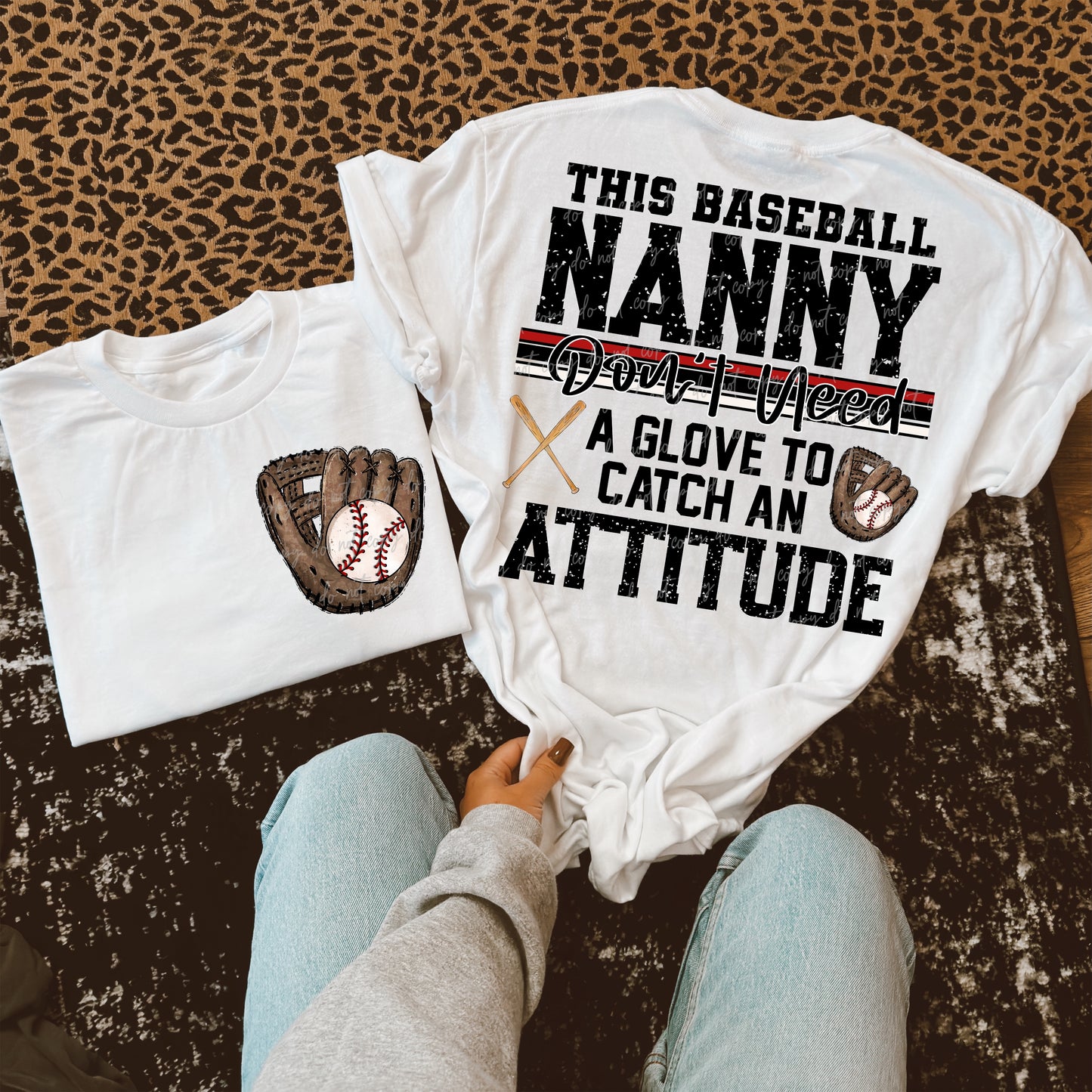 Baseball Custom Name Attitude-Ollie & Co.