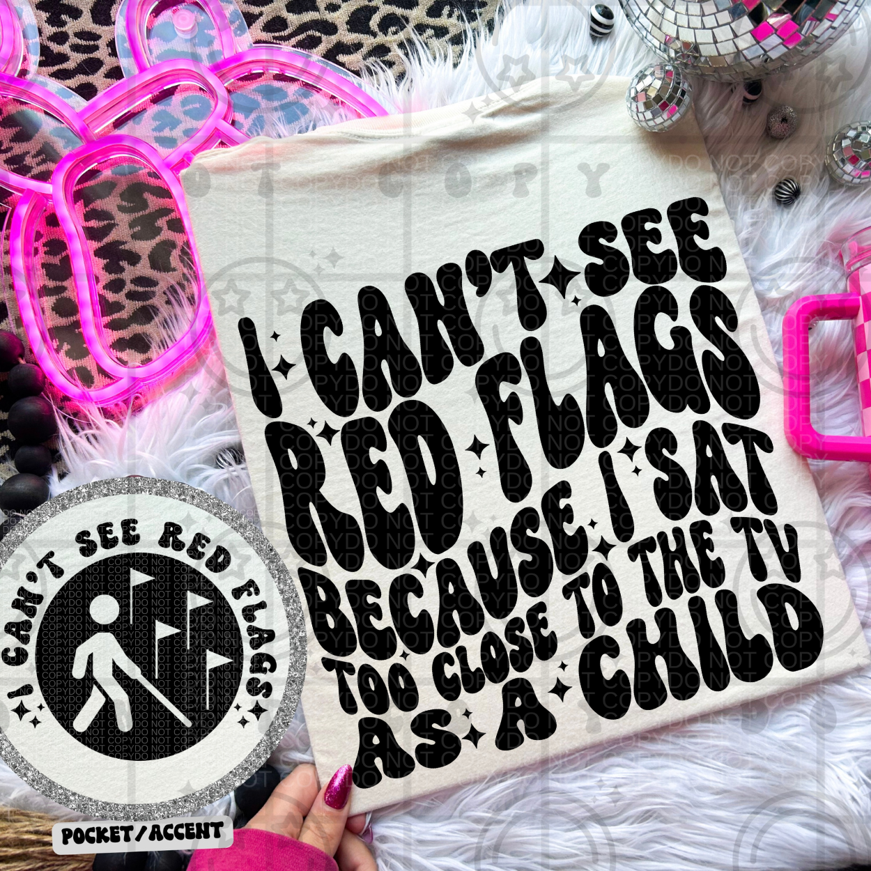 I can't see red flags because I sat too-Ollie & Co.