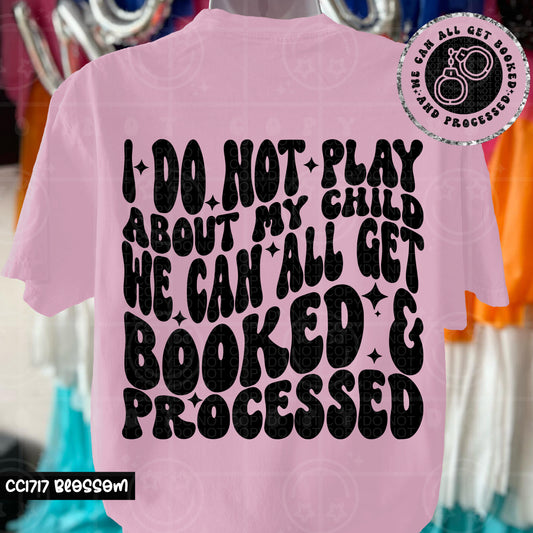 I do not play about my child