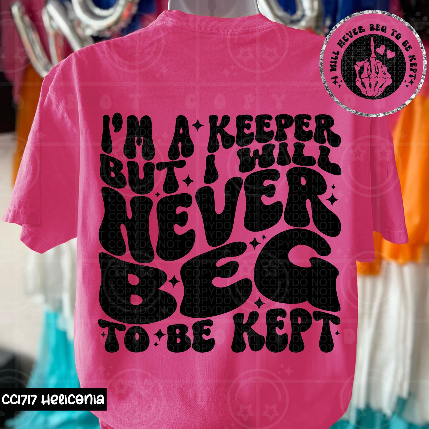 I'm a keeper