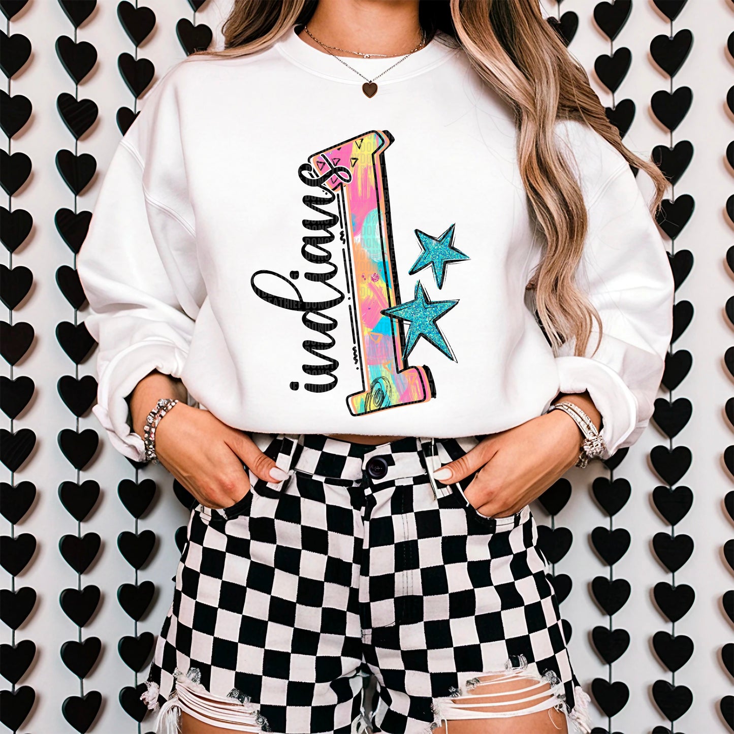 Indians Neon Splashes-Ollie & Co.
