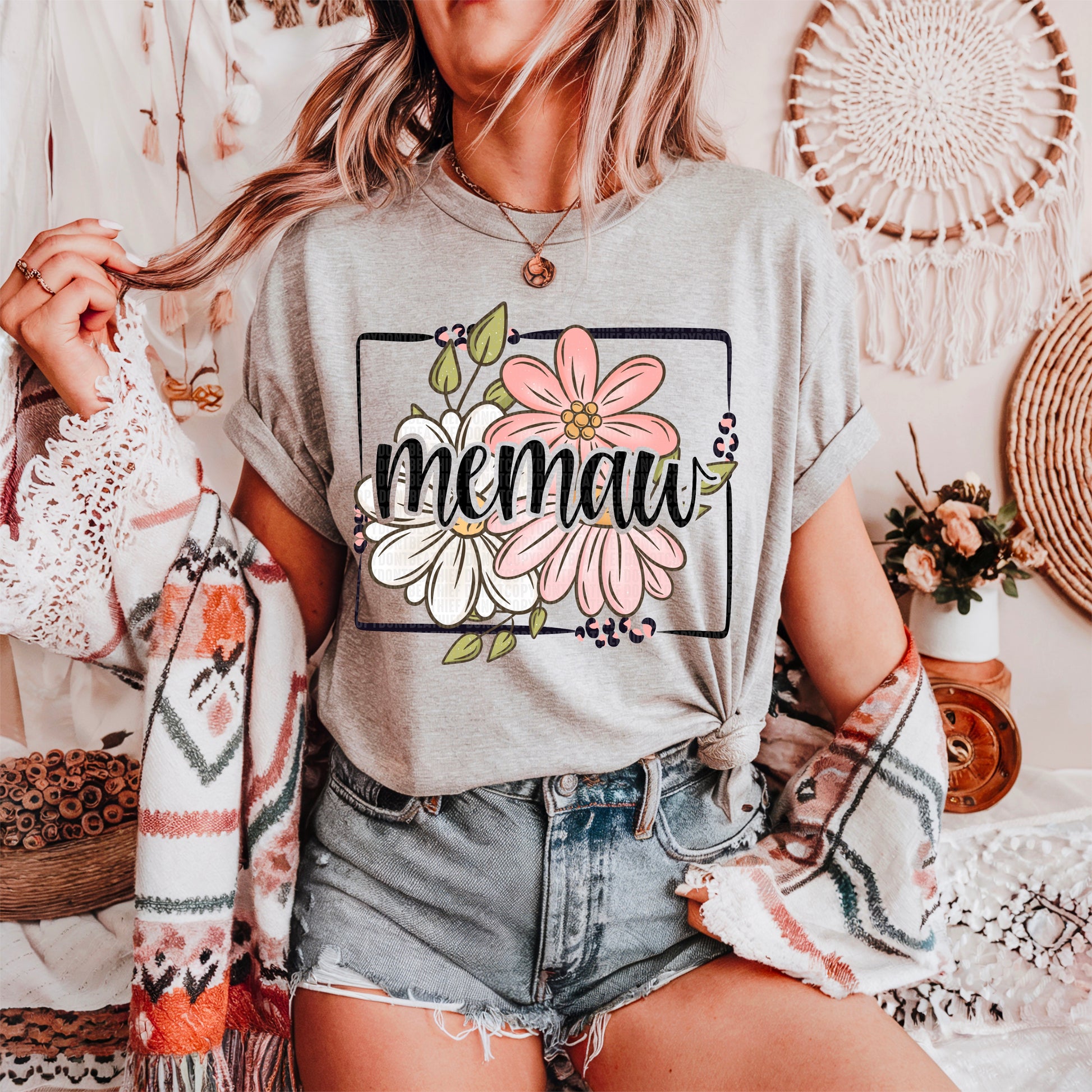 Memaw Floral-Ollie & Co.