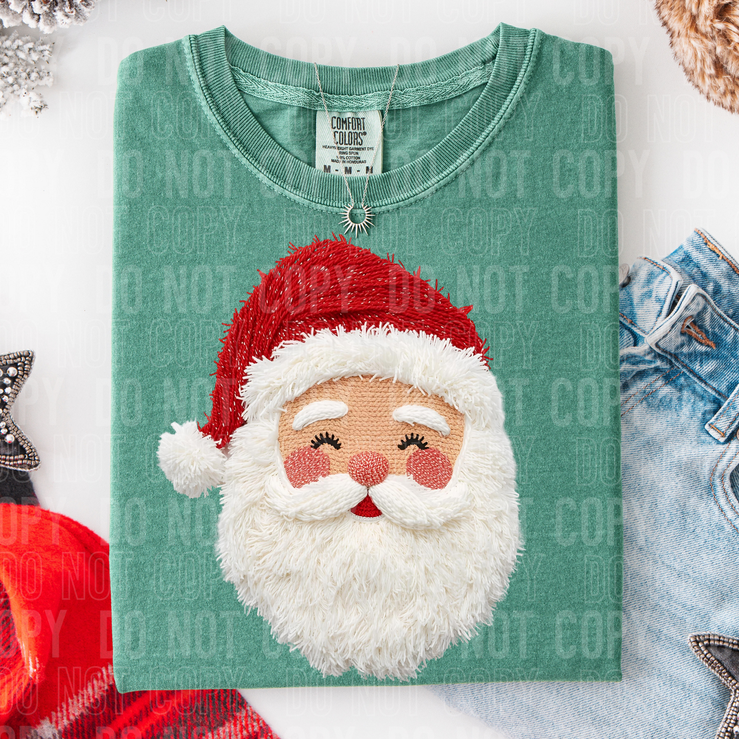 REALISTIC SANTA - FAUX YARN