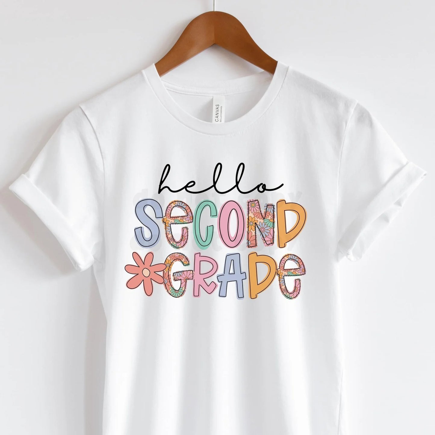 Floral Hello Grades-Ollie & Co.