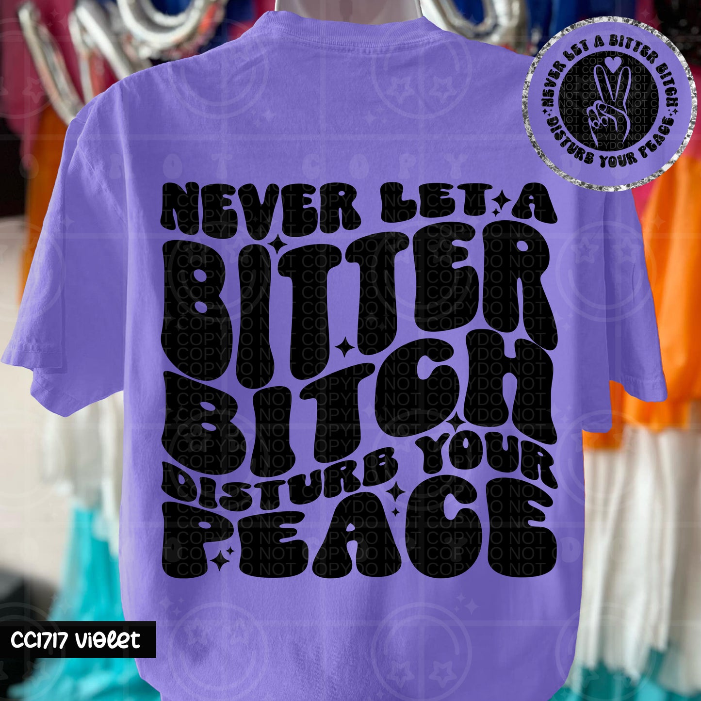 Never let a bitter bitch