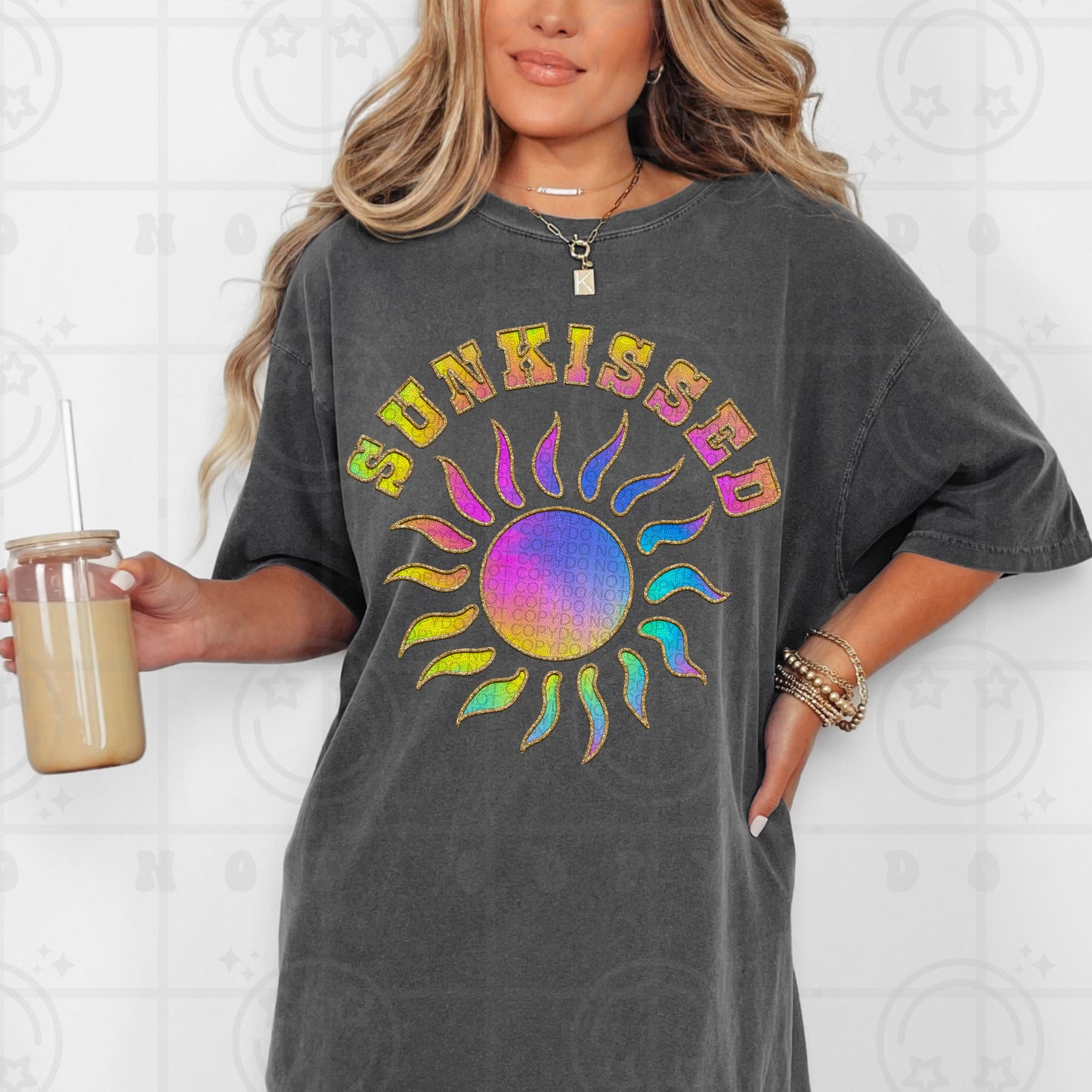 Sunkissed Faux Embroidery