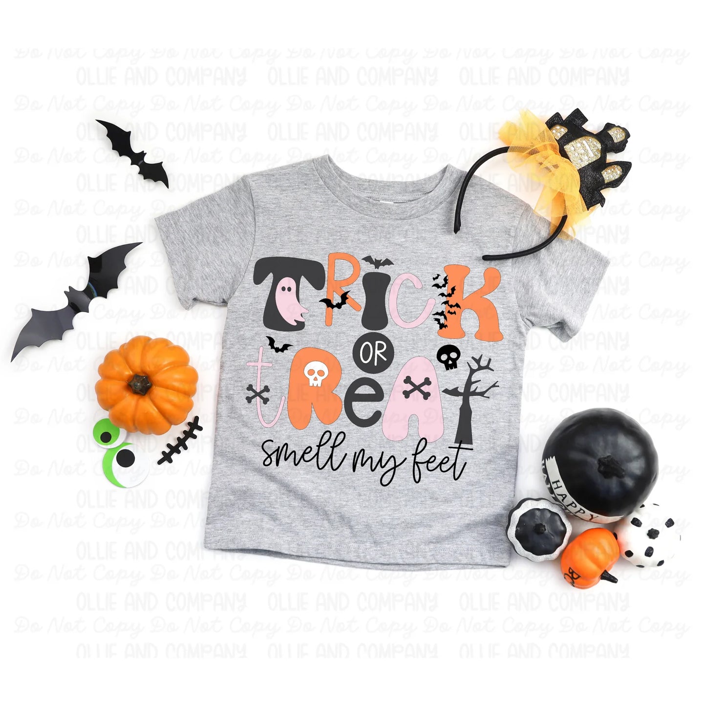 Trick or Treat smell my feet-Ollie & Co.