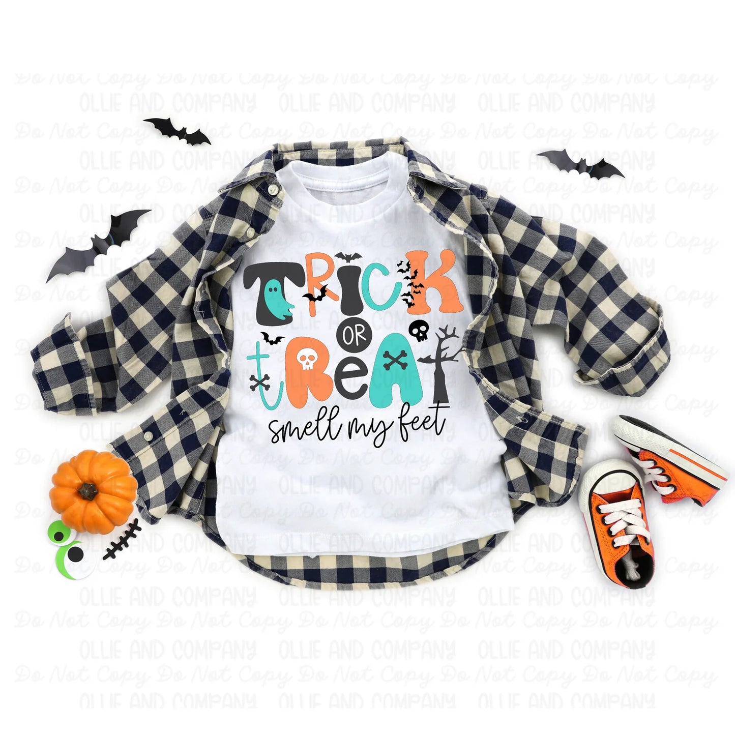 Trick or Treat smell my feet-Ollie & Co.