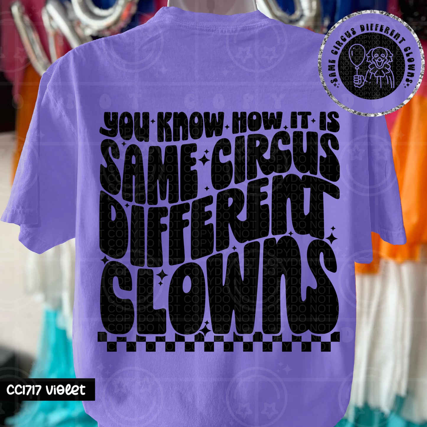 You know how it is same circus different clowns