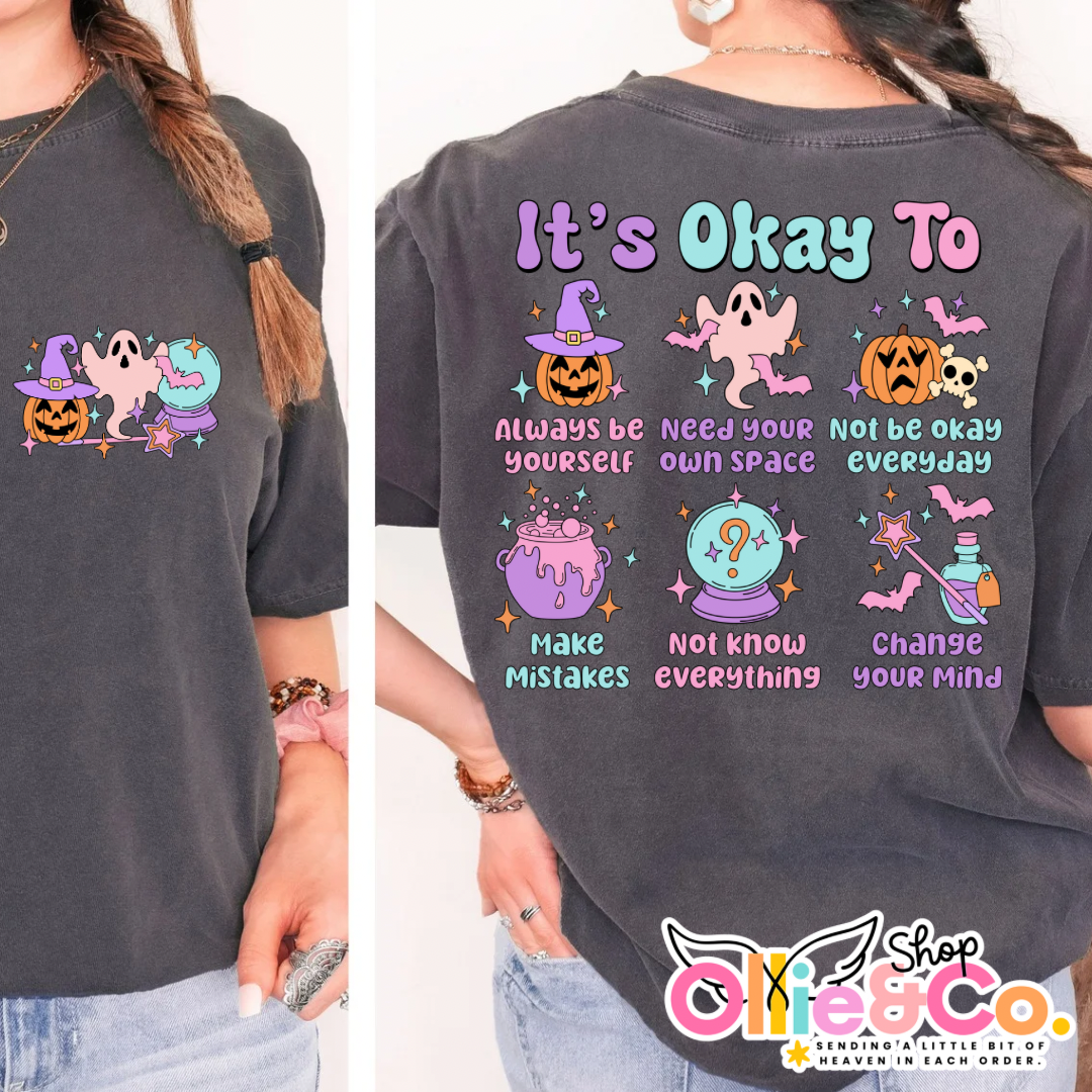 It's okay to- Halloween version