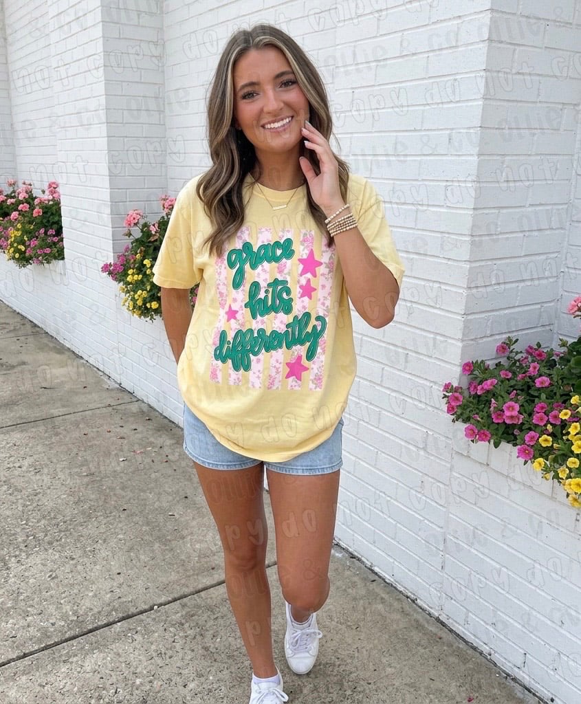 GRACE HITS DIFFERENTLY FLORAL