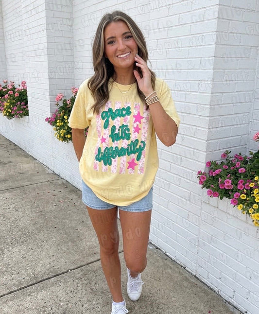 GRACE HITS DIFFERENTLY FLORAL