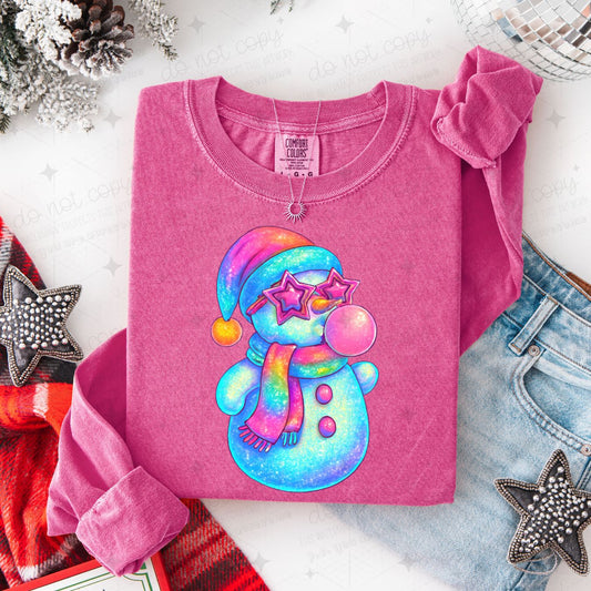 IRIDESCENT SNOWMAN