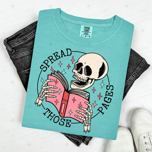 SPREAD THOSE PAGES