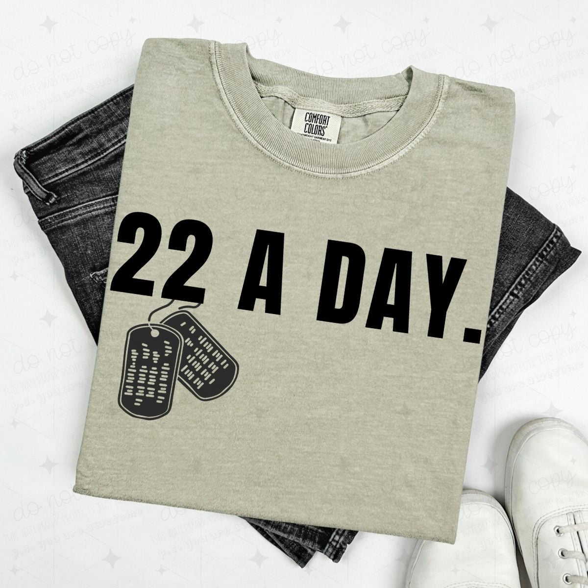 22 A DAY - DOG TAGS