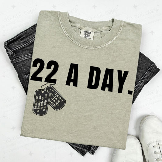 22 A DAY - DOG TAGS