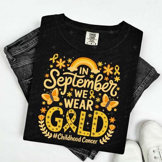 IN SEPTEMBER WE WEAR GOLD