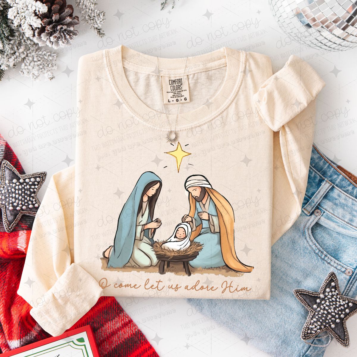 O COME LET US ADORE HIM