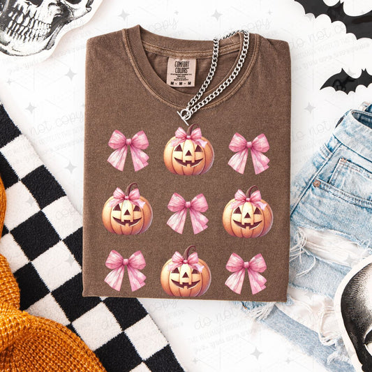 COQUETTE JACK O LANTERNS & BOWS