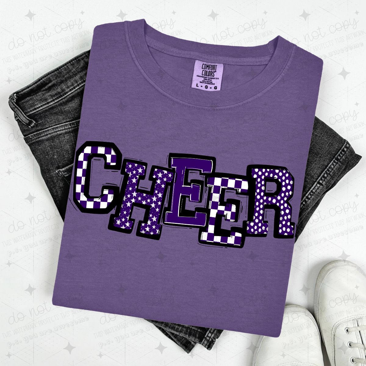 CHEER - PURPLE