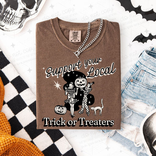 SUPPORT YOUR LOCAL TRICK OR TREATERS