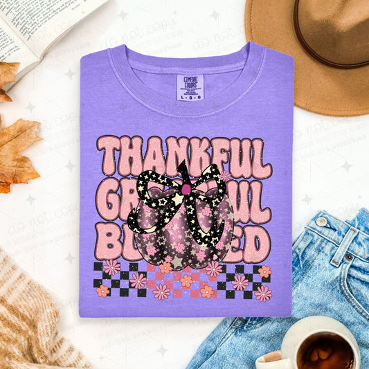 COQUETTE THANKFUL GRATEFUL BLESSED