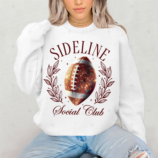 SIDELINE SOCIAL CLUB *FAUX GLITTER*