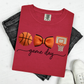 COQUETTE GAME DAY BASKETBALL BOW AND HOOP - FAUX YARN