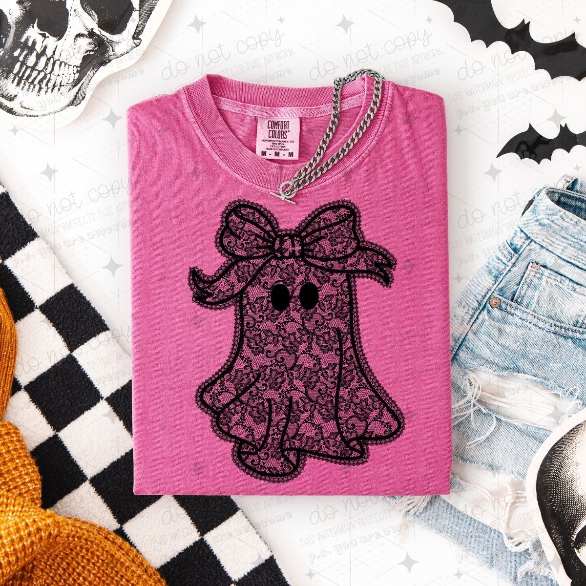 COQUETTE LACE GHOST - FAUX LACE