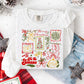 COQUETTE VINTAGE CHRISTMAS DOODLE