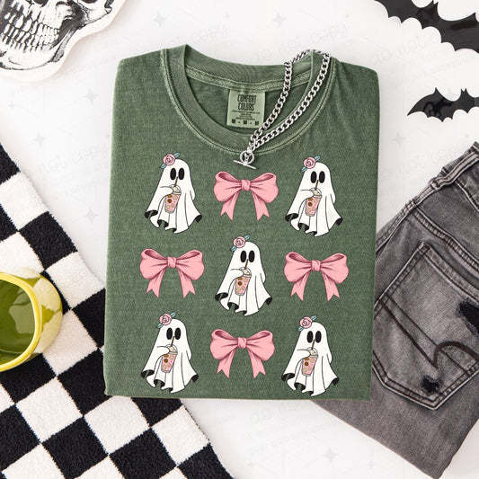 COQUETTE GHOSTS W/ COFFEE & BOWS
