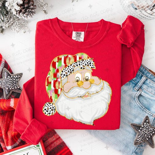 BRUSHSTROKE SANTA