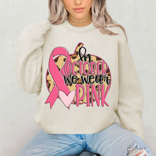IN OCTOBER WE WEAR PINK