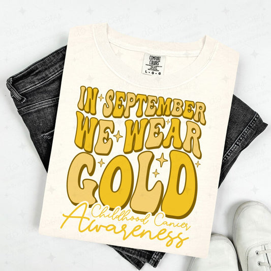 IN SEPTEMBER WE WEAR GOLD