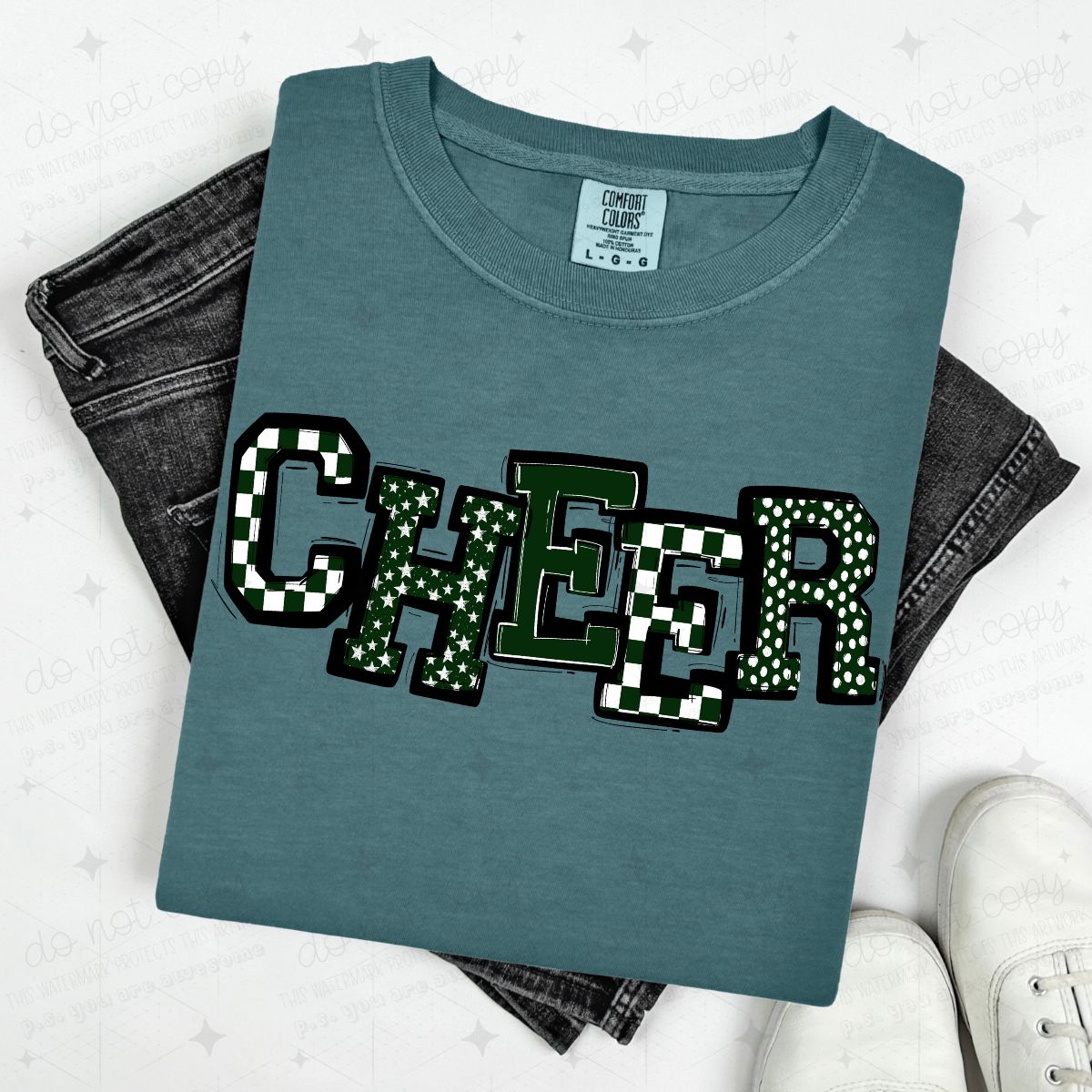 CHEER - DARK GREEN