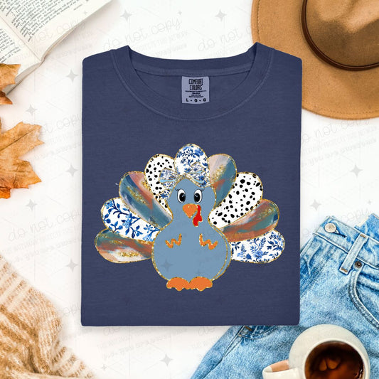 COQUETTE BRUSHSTROKE TURKEY