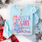 COQUETTE JUST A GIRL WHO LOVES CHRISTMAS
