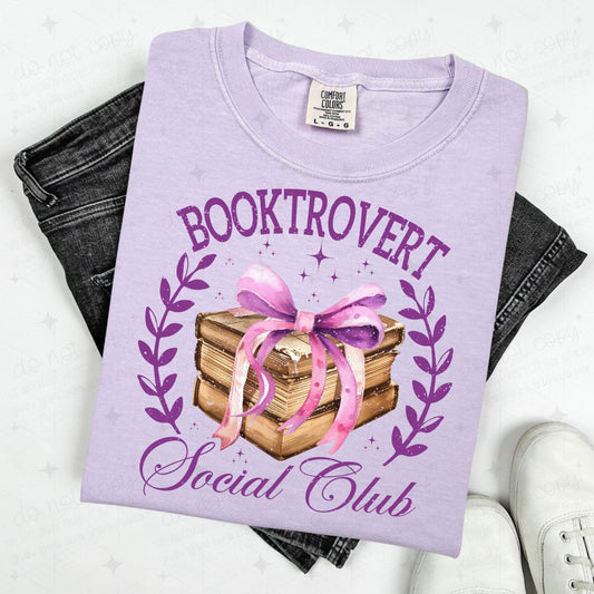 COQUETTE BOOKTROVERT SOCIAL CLUB