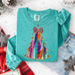 COQUETTE BRUSHSTROKE TREE - FAUX GLITTER
