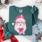 COQUETTE SANTA - FAUX SEQUIN